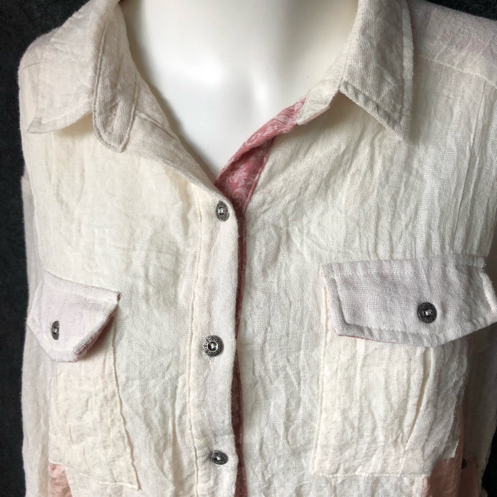 Miss me button down top - Picture 5 of 8